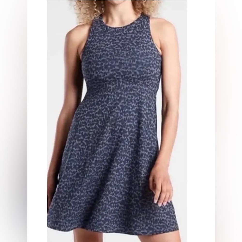 ATHLETA | Santorini Thera sleeveless printed dress size MP
